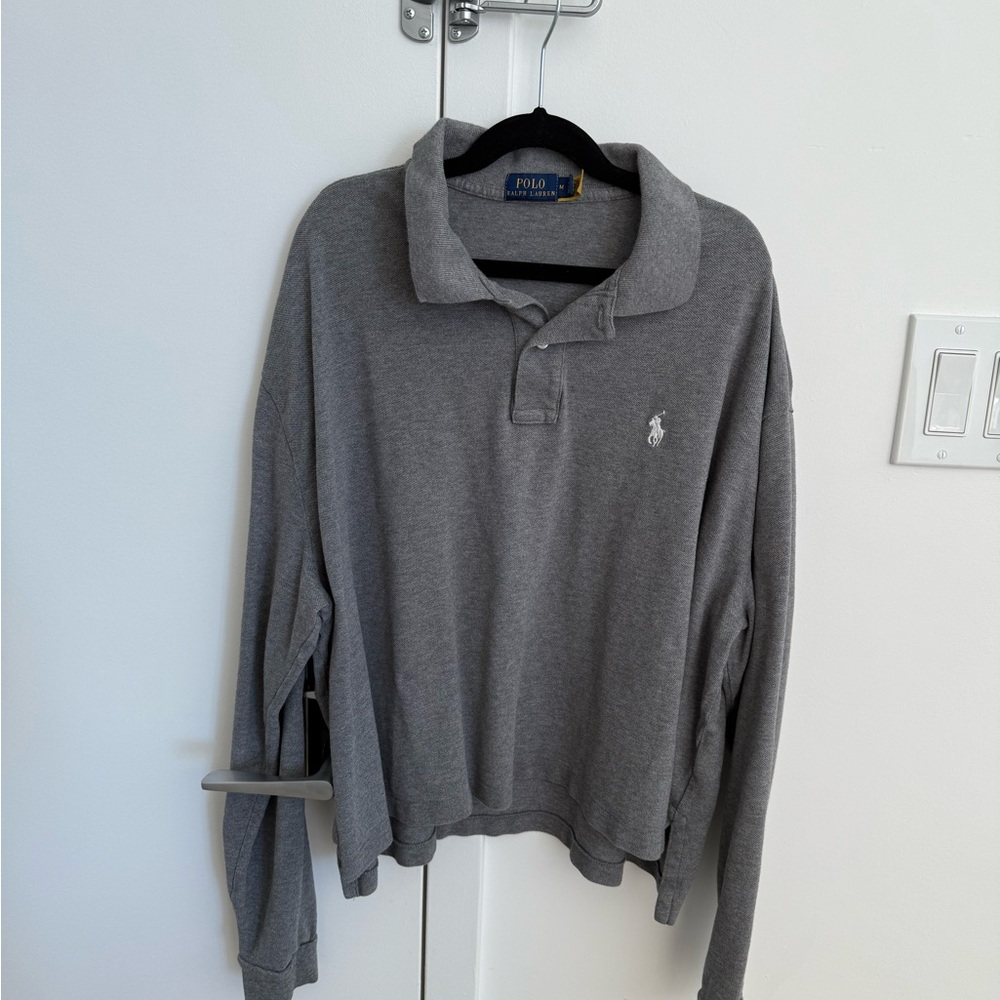 Polo by Ralph Lauren Men's Charcoal Polo Shirt